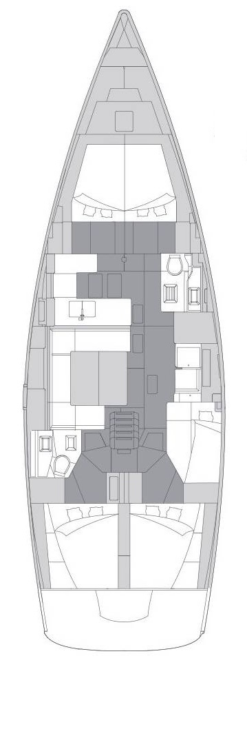Elan Impression 50.1 a louer à Kaštela