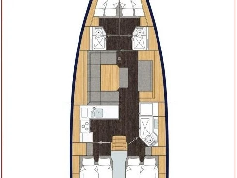 Location bateau Bavaria Bavaria C45 à Biograd na Moru sur Samboat