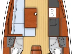 Location bateau Bénéteau Oceanis 38.1 à Biograd na Moru sur Samboat