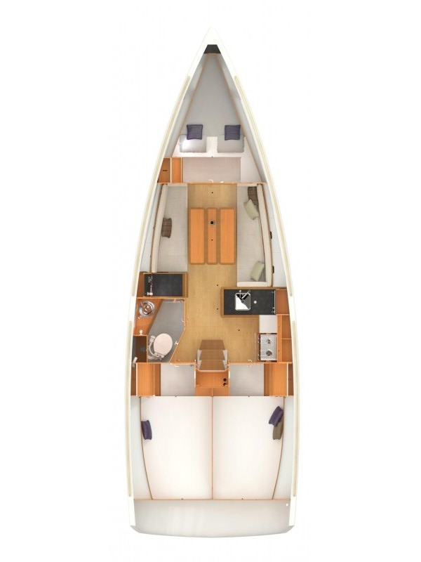 Location à Pirovac - Jeanneau Sun Odyssey 349 sur SamBoat