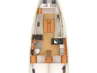 Location à Pirovac - Jeanneau Sun Odyssey 349 sur SamBoat