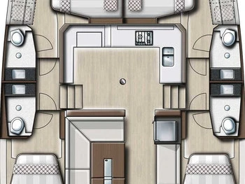 Location bateau Bali Bali Catspace Voile à Kaštela sur Samboat