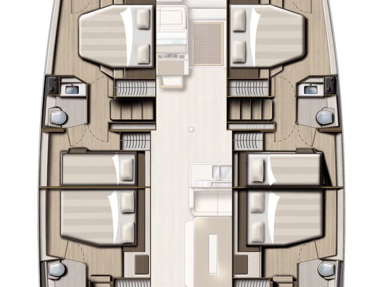 Louer Catamaran avec ou sans skipper Bali à Álimos