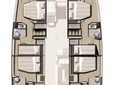 Louer Catamaran avec ou sans skipper Bali à Álimos