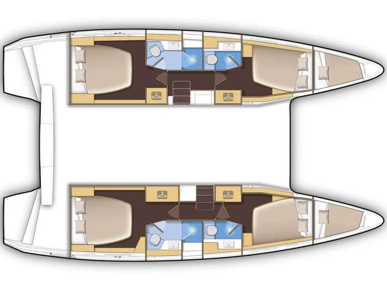 Location bateau Lagoon Lagoon 42 à Álimos sur Samboat