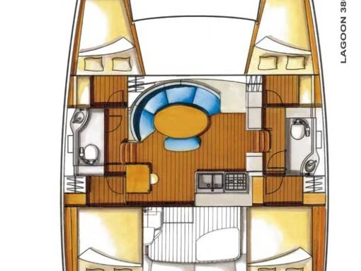 Lagoon Lagoon 380 a louer à Lávrio