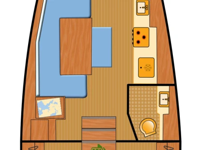 Location bateau Bénéteau Oceanis 37.1 à Biograd na Moru sur Samboat