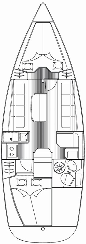 Location Voilier à Vrsar - Bavaria Bavaria 30 Cruiser