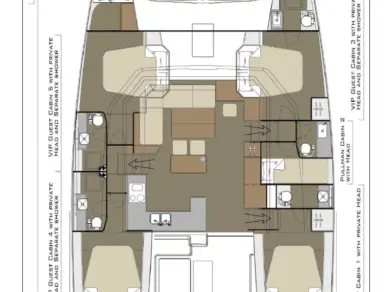 Location bateau Primošten pas cher Dufour Catamarans 48 Sail
