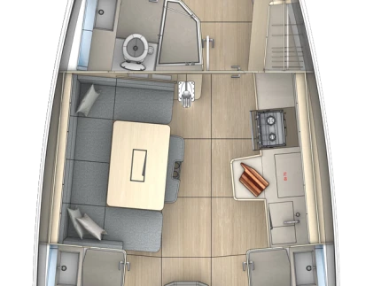 Location bateau Dufour Dufour 41 à Biograd na Moru sur Samboat