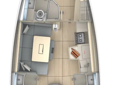 Location bateau Dufour Dufour 41 à Biograd na Moru sur Samboat