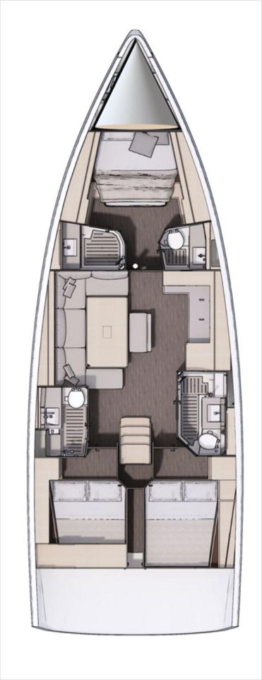 Louez un Dufour Dufour 470 à Biograd na Moru