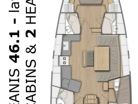 Louez un Bénéteau Oceanis 46.1 à Split