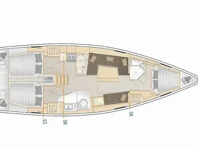 Location bateau Hanse Hanse 418 à Lávrio sur Samboat