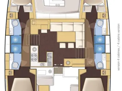 Lagoon Lagoon 450 F a louer à Páleros