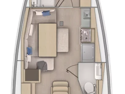 Location à Nikiána - Bénéteau Oceanis 37.1 sur SamBoat