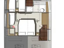 Louez un Jeanneau Prestige 520 Flybridge - 3 + 1 cab. à Split