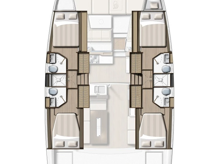 Location bateau Kaštela pas cher Bali 4.2