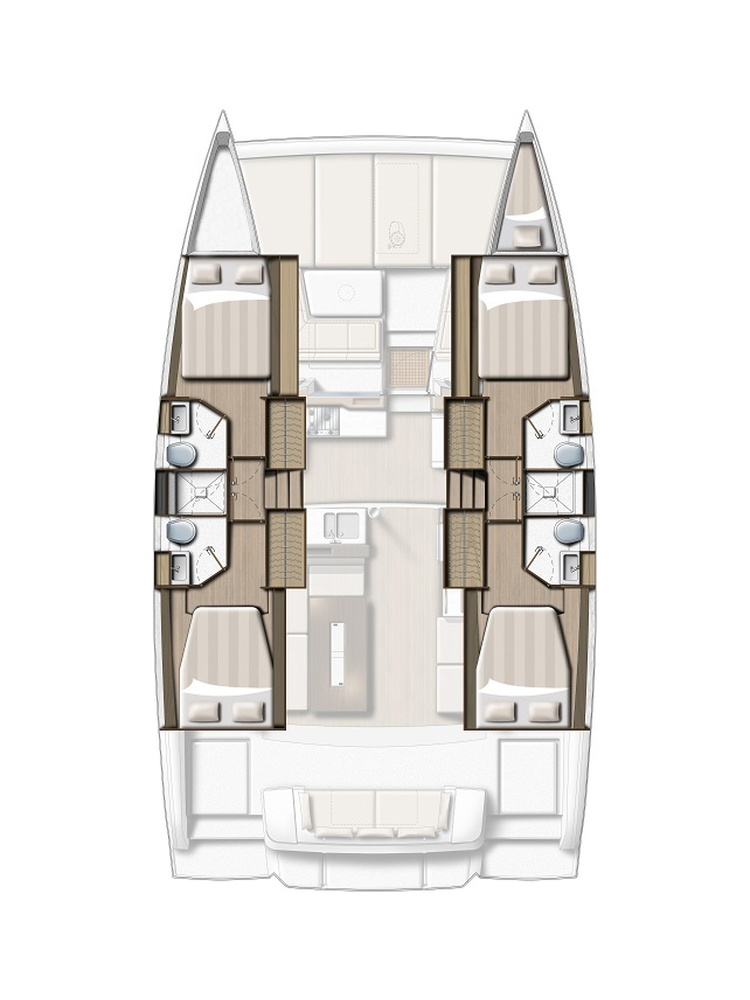 Location bateau Kaštela pas cher Bali 4.2