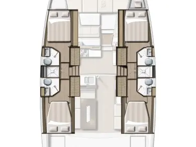 Location bateau Kaštela pas cher Bali 4.2