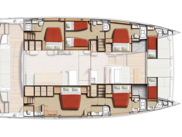 Catamaran à louer à Kaštela au meilleur prix