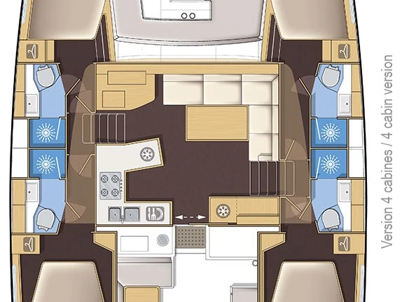 Louer Catamaran avec ou sans skipper Lagoon à Zadar