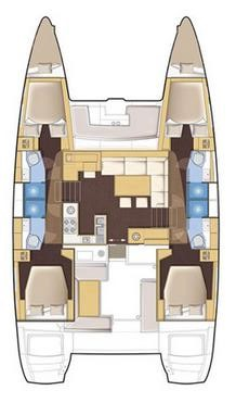 Location à Álimos - Lagoon Lagoon 450 sur SamBoat