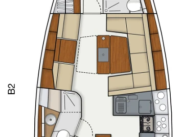 Location à Kaštela - Hanse Hanse 415 sur SamBoat