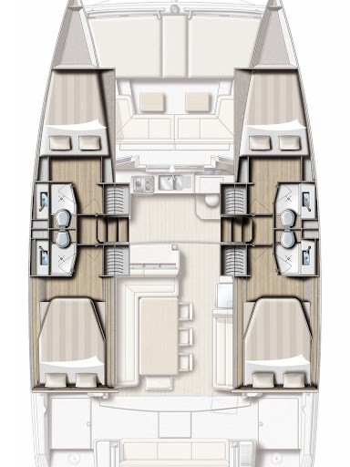 Location Catamaran à Sibenik - Bali Bali 4.1