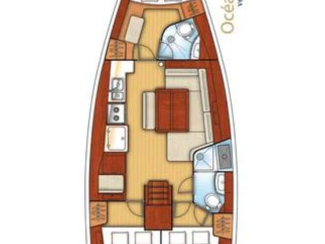 Location à Adaköy - Bénéteau Oceanis 43 sur SamBoat
