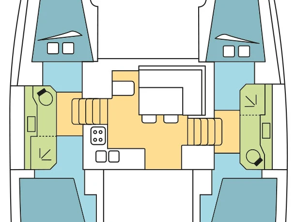 Location bateau Saint George's pas cher Lagoon 40