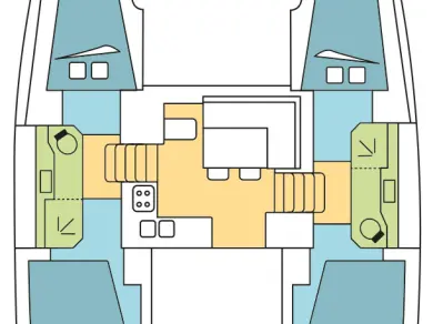 Location bateau Saint George's pas cher Lagoon 40