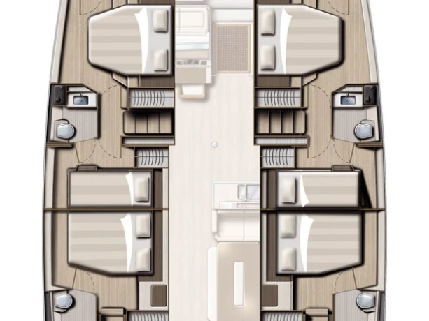 Location bateau Bali Bali 4.8 à Kaštela sur Samboat