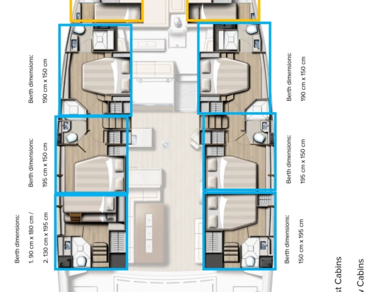 Louer Catamaran avec ou sans skipper Bali à Kaštela