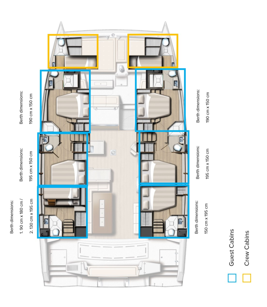 Louer Catamaran avec ou sans skipper Bali à Kaštela