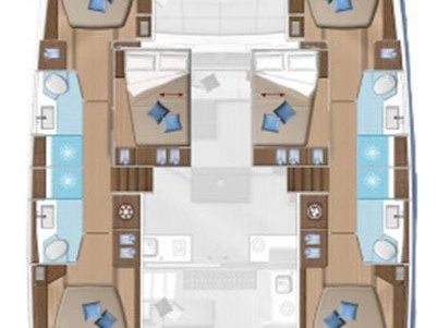 Location bateau Lagoon Lagoon 50 à Kaštela sur Samboat