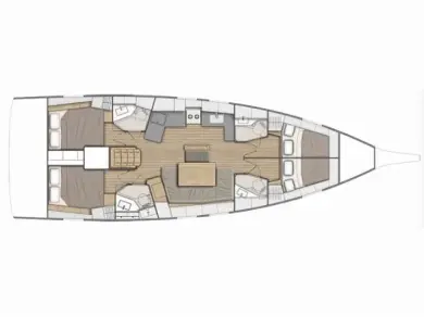 Dufour Dufour 460 Grand Large a louer à Álimos