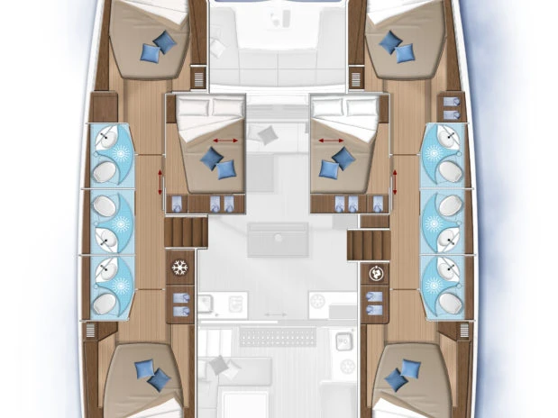 Lagoon Lagoon 50 a louer à Álimos