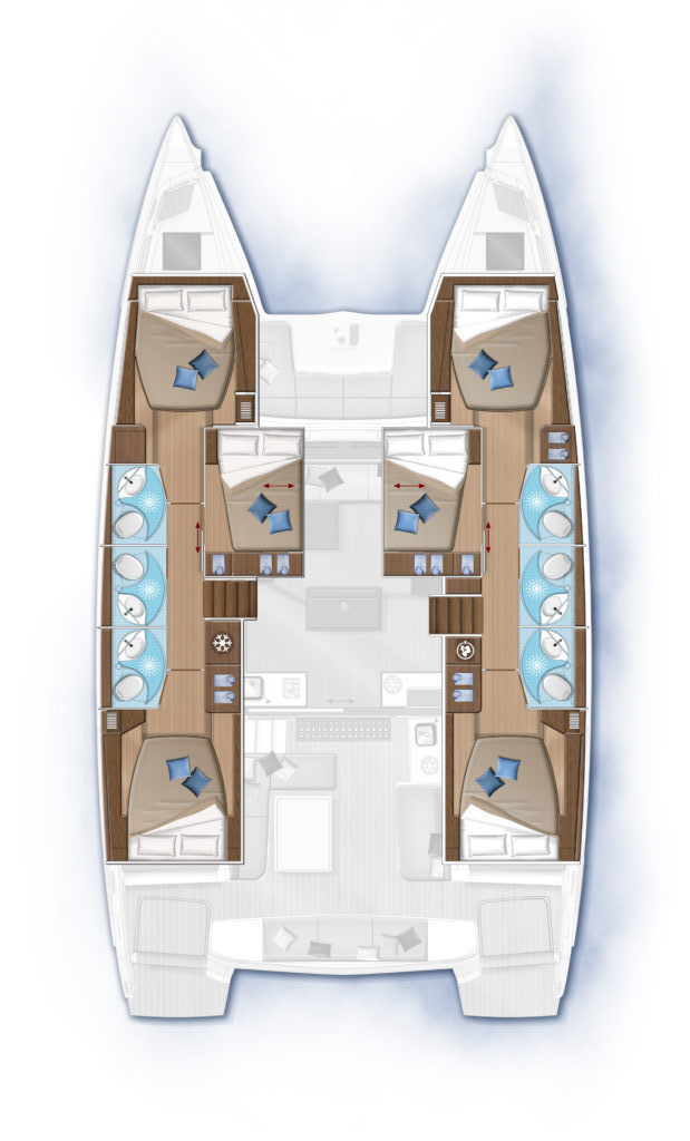 Lagoon Lagoon 50 a louer à Álimos