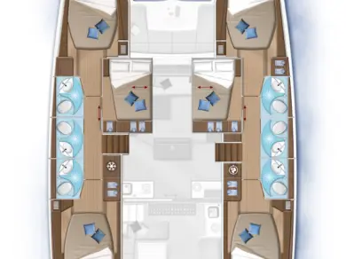 Lagoon Lagoon 50 a louer à Álimos