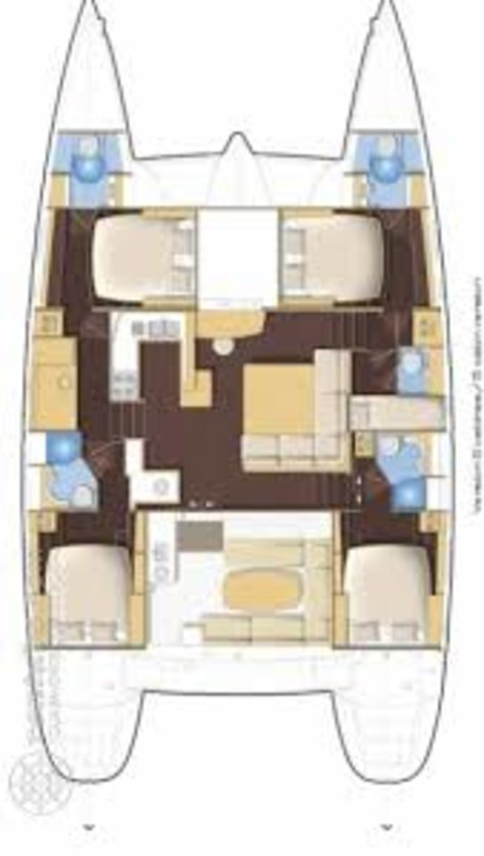 Location Catamaran à Corazón de Jesús Island - Lagoon Lagoon 500