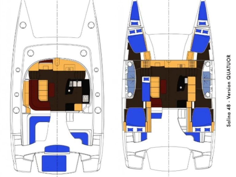 Location Catamaran Fountaine Pajot avec permis