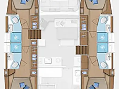 Louer Catamaran avec ou sans skipper Lagoon à Álimos