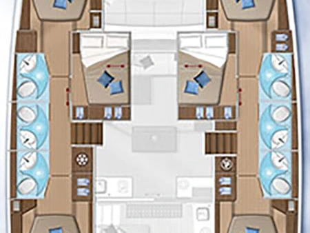 Location Catamaran Lagoon avec permis