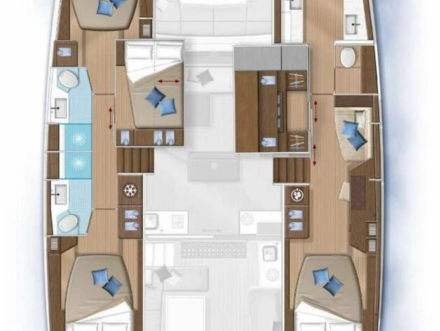 Location à Road Town - Lagoon Lagoon 50 sur SamBoat