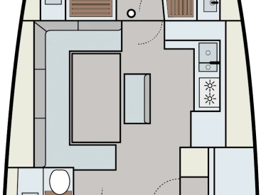 Location bateau Frenchtown pas cher Dufour 470