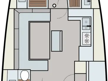 Location bateau Frenchtown pas cher Dufour 470