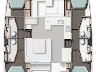 Louez un Leopard Catamarans / Robertson & Caine Leopard 45 à Belize City