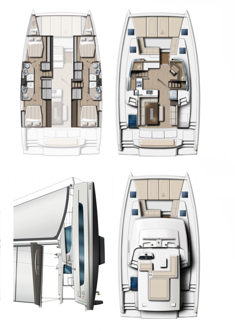 Location Catamaran Bali avec permis