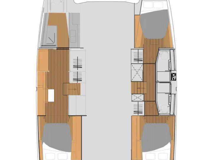 Location Catamaran Fountaine Pajot avec permis